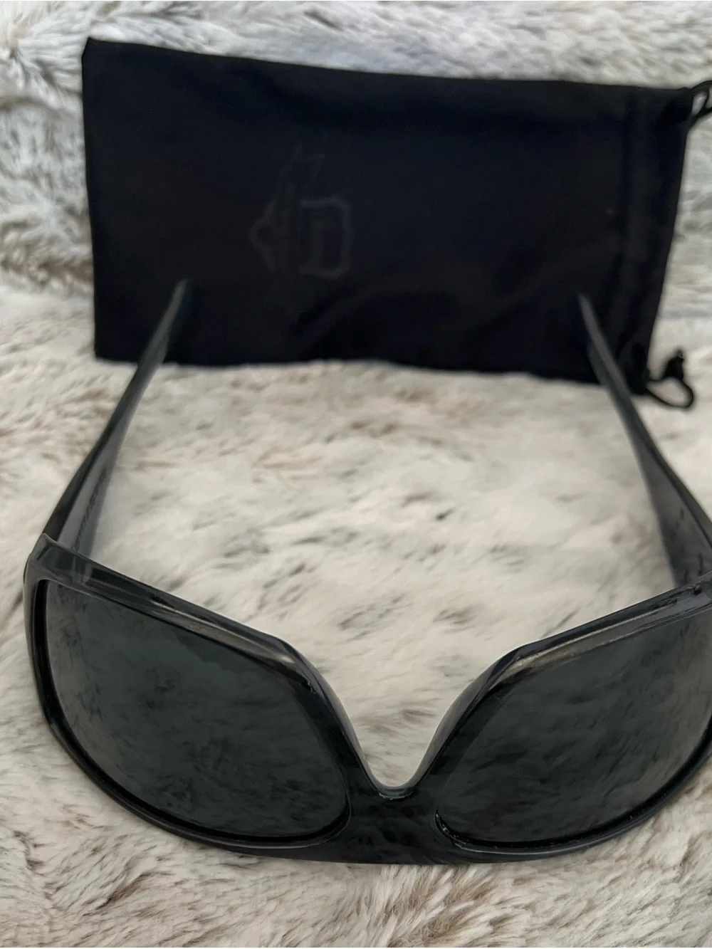 Electric hoys wrapped Men's Sunglasses in Black, in excellent non used condition